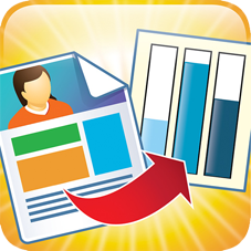 Tiered Color Monitor Chicklet Icon LAD, Kyocera, Digital Document Solutions, RI, MA, Kyocera, Canon, Xerox