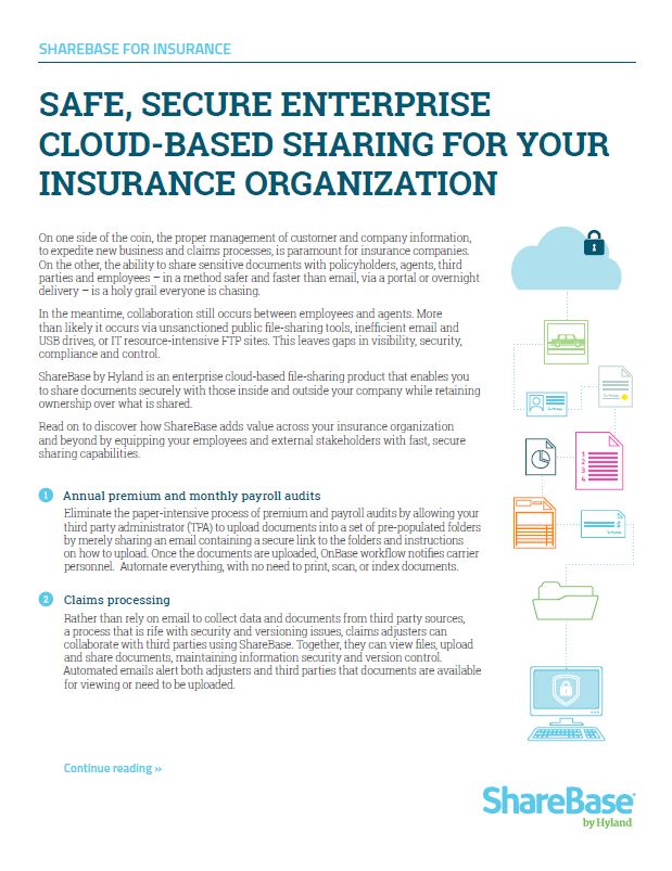 Solutions ShareBase For Insurance Kyocera Software Document Management Thumb, Digital Document Solutions, RI, MA, Kyocera, Canon, Xerox